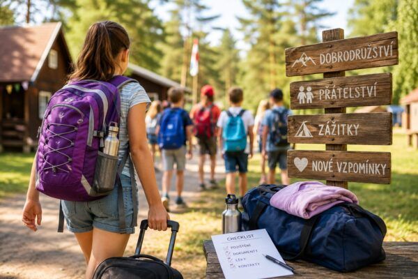 Pojištění dítěte na tábor – příprava před odjezdem